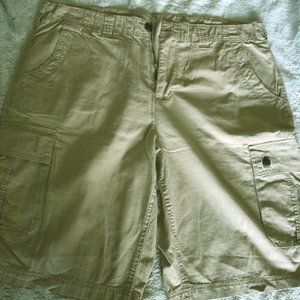 Men's Urban Pipeline Cargo Tan Shorts Size 38
